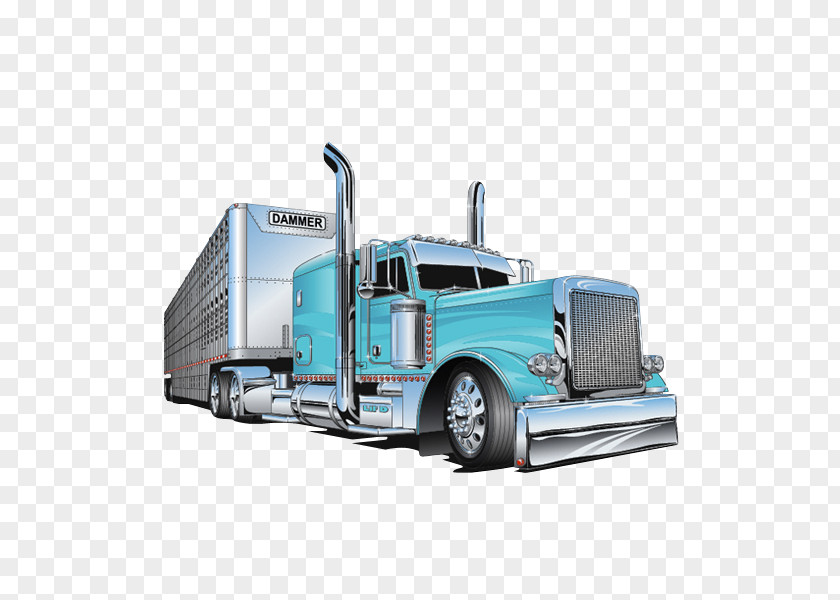 Truck Trailer Vehicle Car Semi-trailer PNG