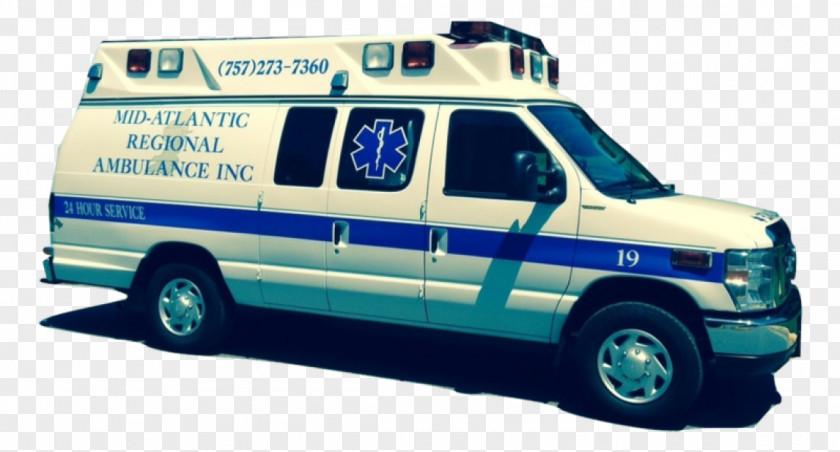 Ambulance Mid-Atlantic Regional Police Van Care Service New Jersey PNG