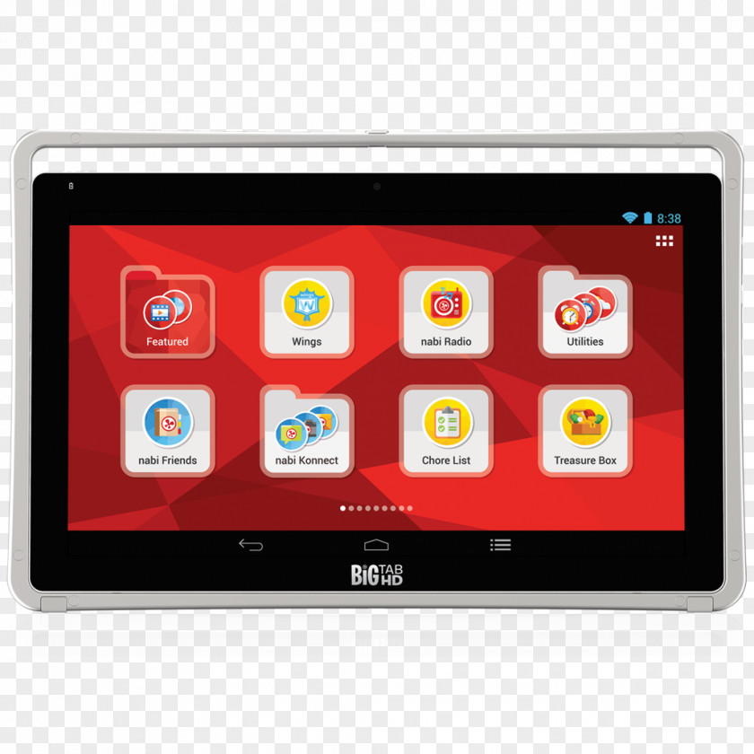 Android 20 Inch 16 Gb Wi Fi Fuhu Nabi Big Tab PNG