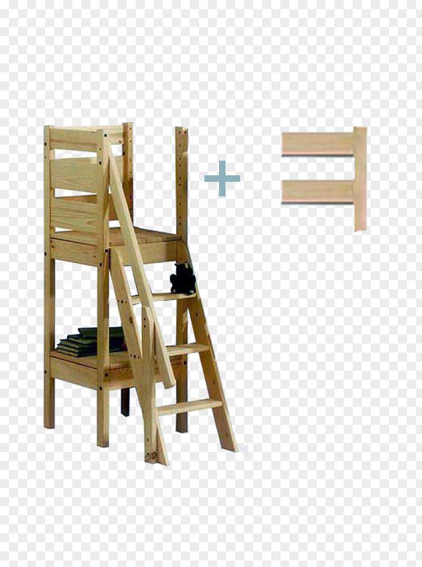 Chair Bunk Bed Staircases Frame PNG