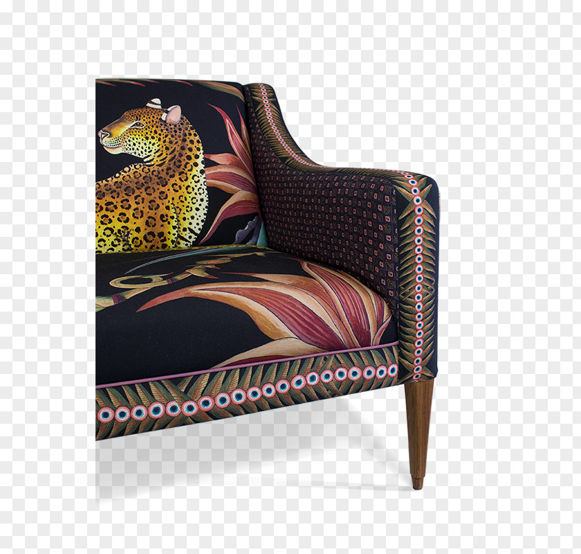 Leopard Skin Design Zambezi Limited Couch Chair Seat PNG