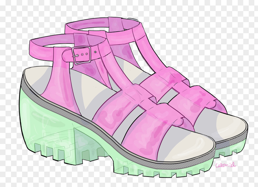 Sandal Ju Shoes Jelly Footwear PNG