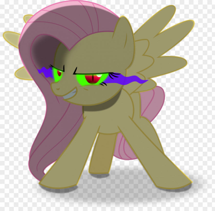 Scary Fluttershy Pony Twilight Sparkle Pinkie Pie Rainbow Dash PNG