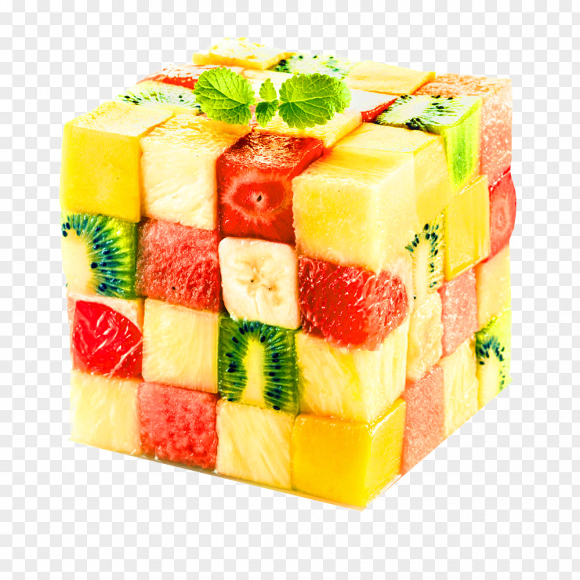 Cube Fruits Juice Fruit Salad Kiwifruit PNG