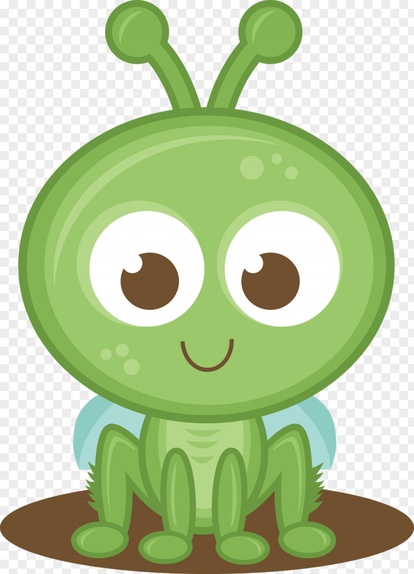 Cute Bug Grasshopper Animation Clip Art PNG