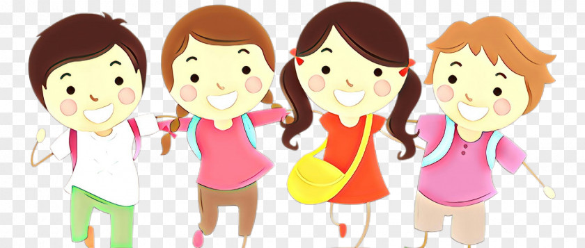 Finger Happy Cartoon Child Fun Friendship Play PNG