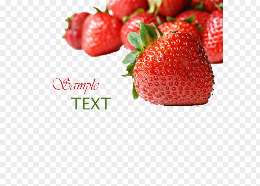 Lovely Strawberry Poster PNG