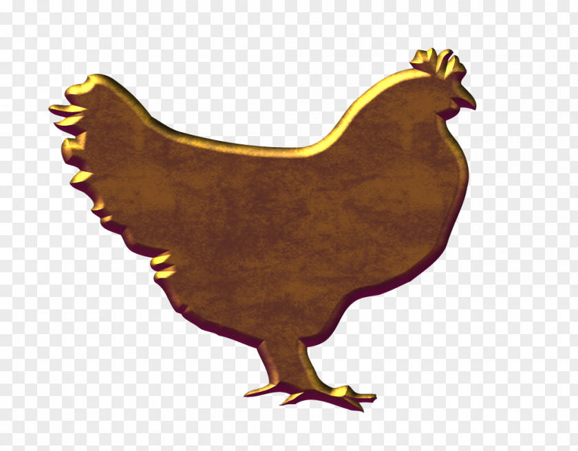 Magazine Clipart Chicken Rooster Silhouette PNG