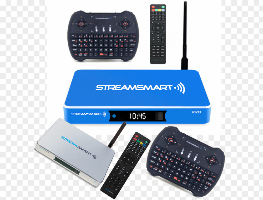 Family Tv StreamSmart Pro Premium Box Streaming Media Smart TV Digital Player 4K Resolution PNG