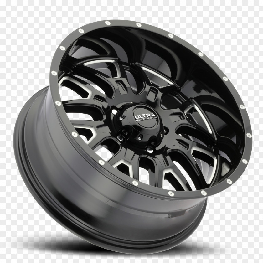 Gloss Alloy Wheel Spoke Rim Tire PNG