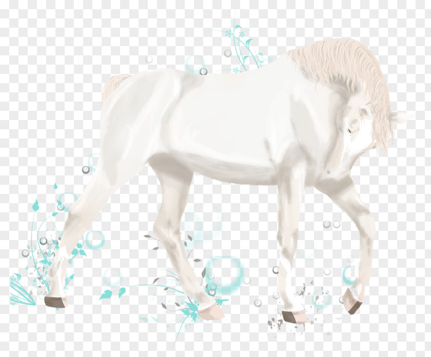 Golden Temperament Pony Mustang Mane Halter Unicorn PNG