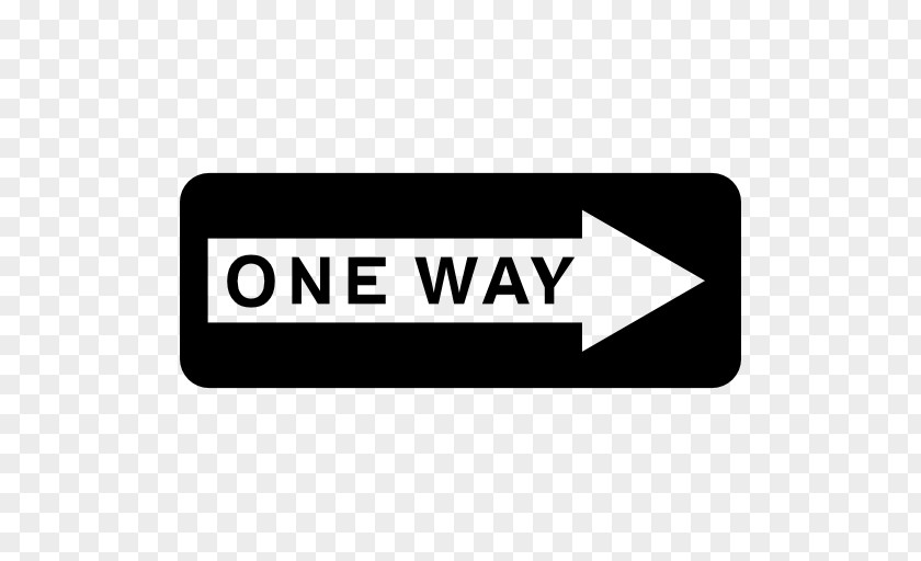 One Way Sign PNG