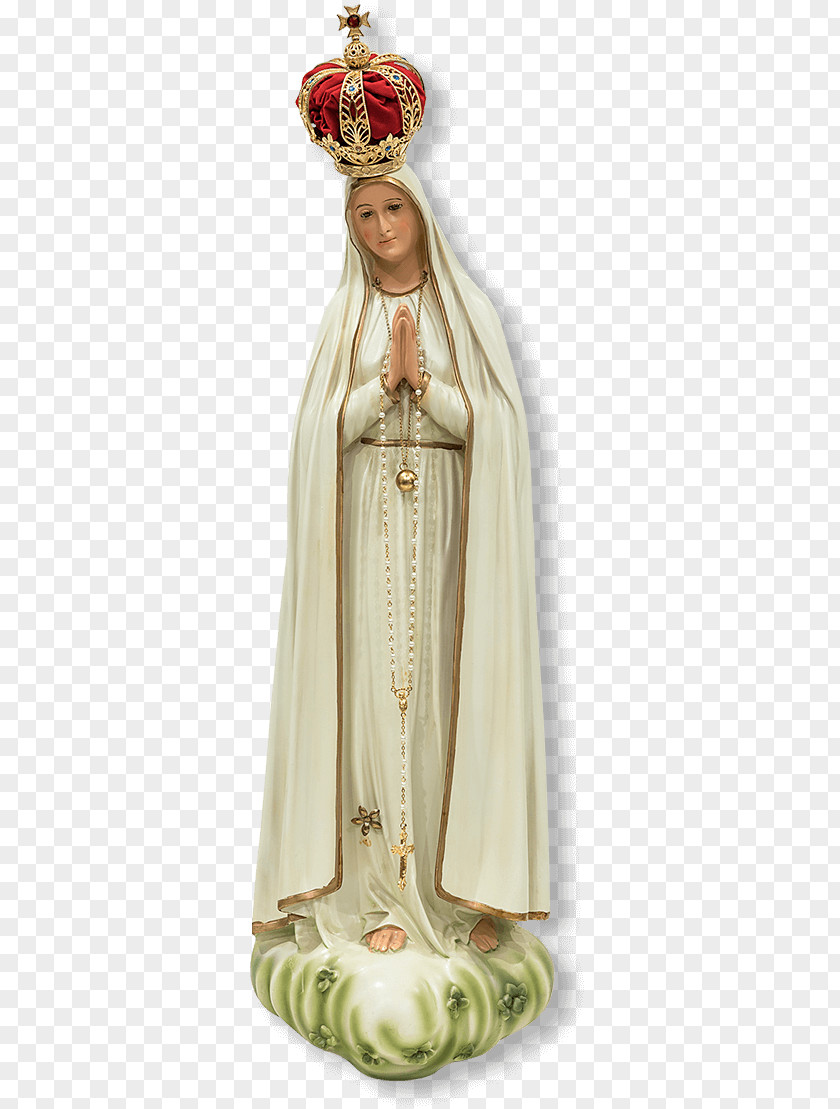 Our Lady Of Fatima Costume Design Religion Statue PNG