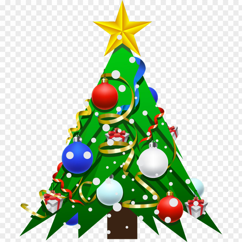 Ciment Cartoon Christmas Tree Day Vector Graphics Santa Claus Ornament PNG