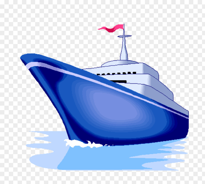 Cruise Ship Yacht Boat Animation PNG