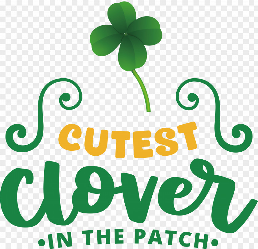 Cutest Clover Saint Patrick Patricks Day PNG