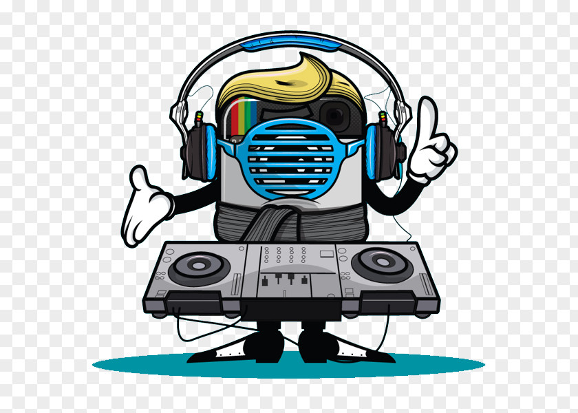 DJ Frankenstein Cartoon PNG