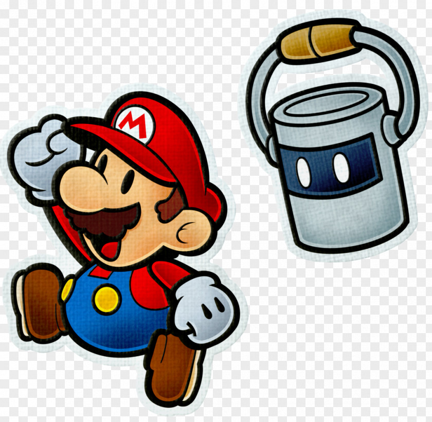 Mario Paper Mario: Color Splash Sticker Star Wii U PNG