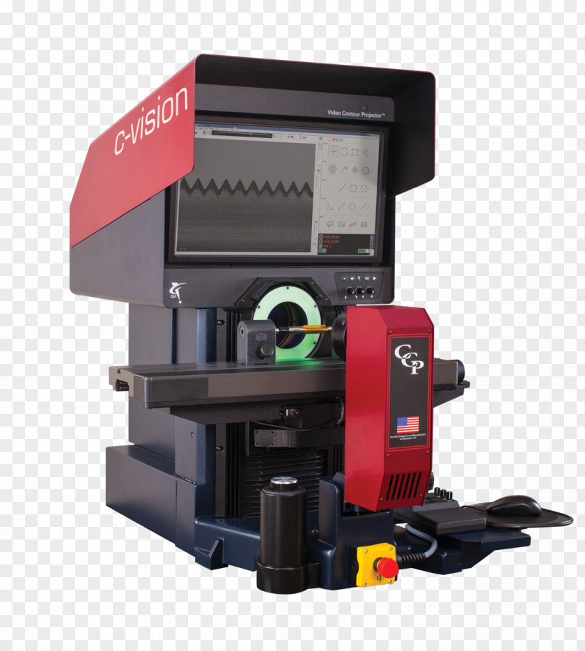 New Equipment Optical Comparator Optics Profile Projector PNG