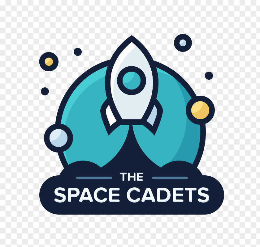 SPACE CADET Logo Brand Graphic Design PNG