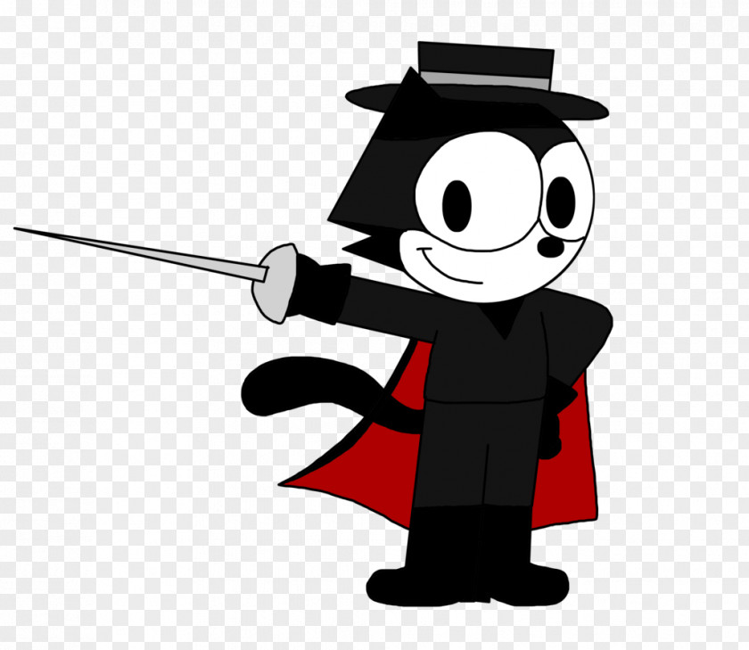 Zorro Generation Z Felix The Cat Cartoon Drawing PNG