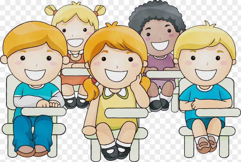 Animated Cartoon Interaction People Social Group Clip Art Youth PNG