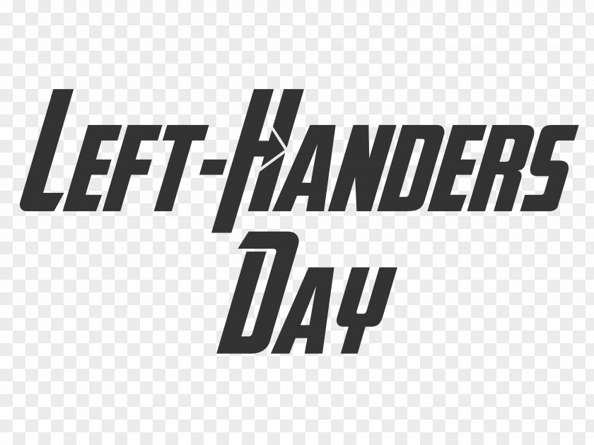 August 13 Is Left-Handers Day. PNG