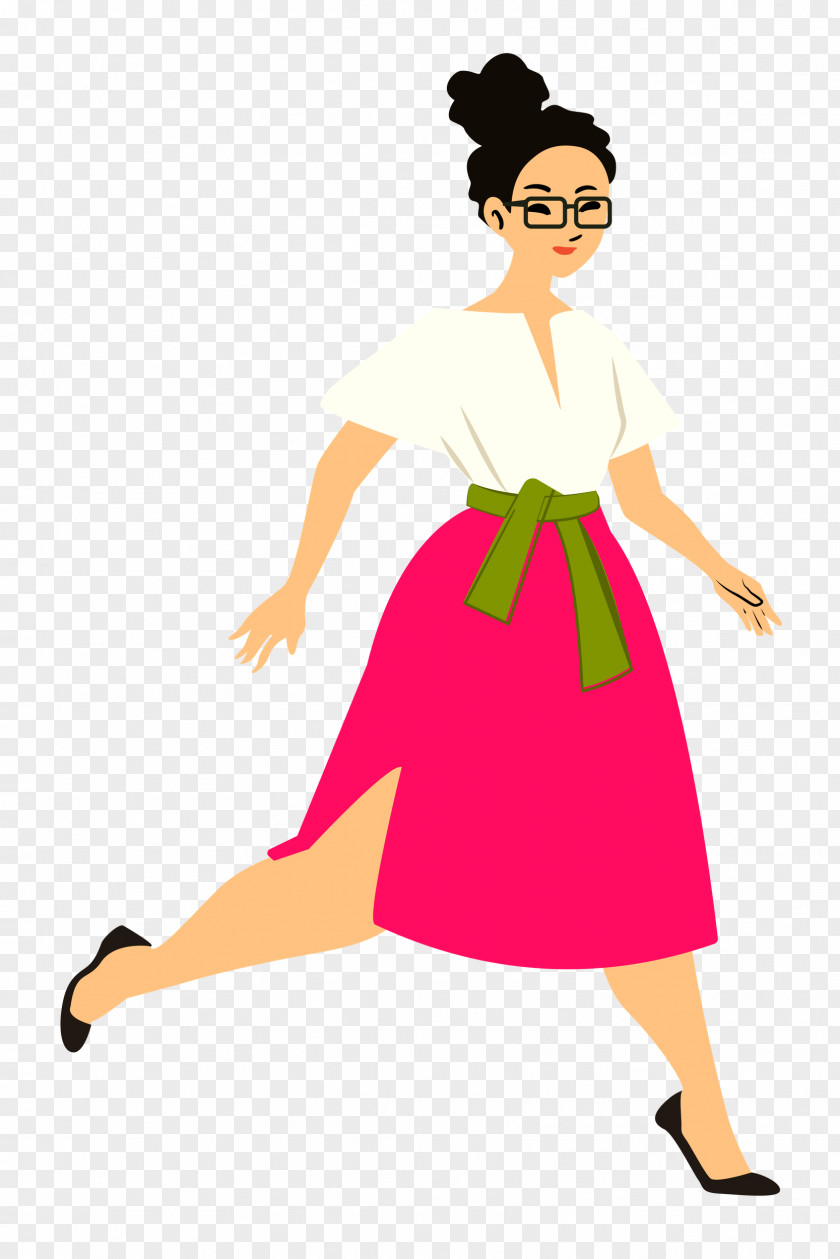 Skirt Clothing See-through Clothing Cartoon PNG