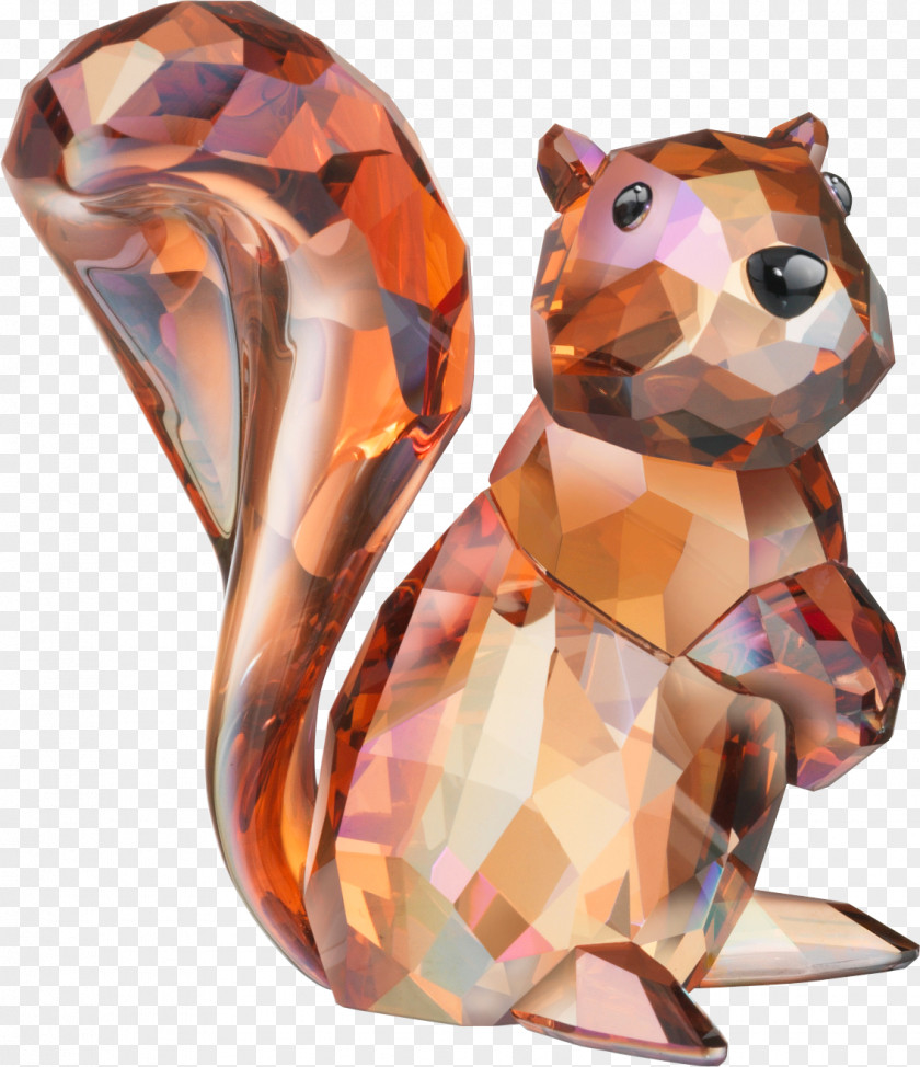 Squirrel Crystal Swarovski AG Cygnini Bomboniere Figurine PNG