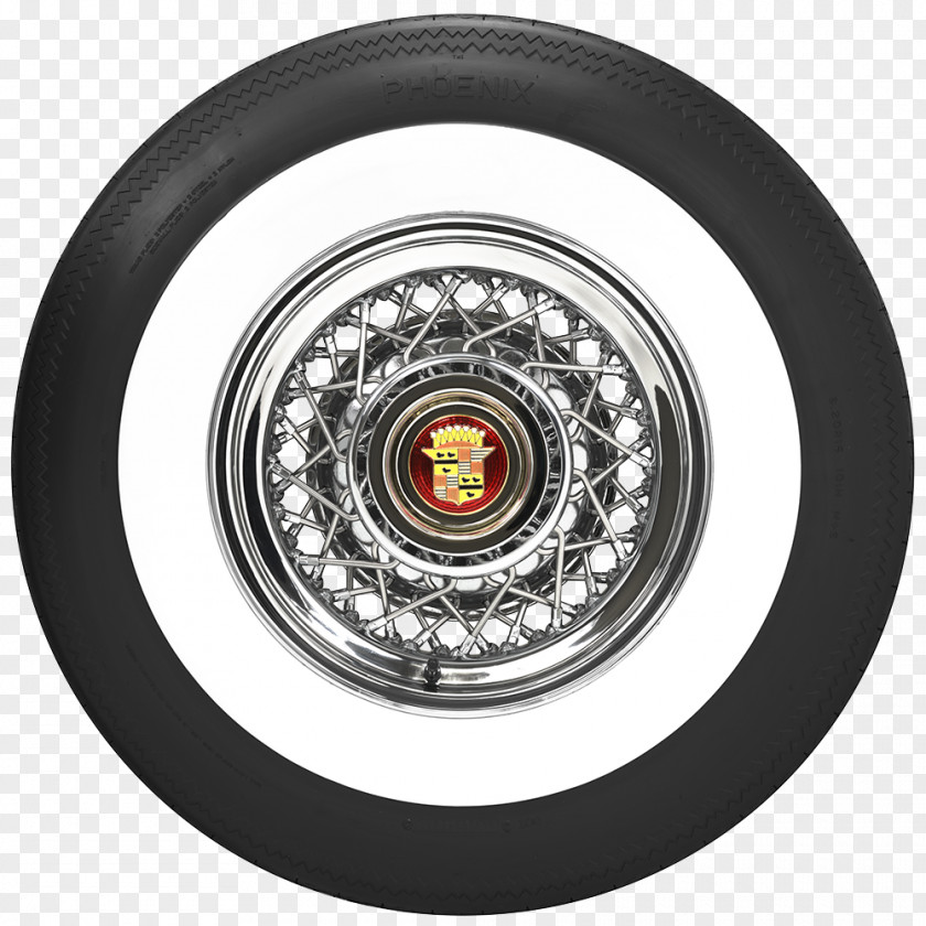 Whitewall Tire Alloy Wheel Car Coker PNG