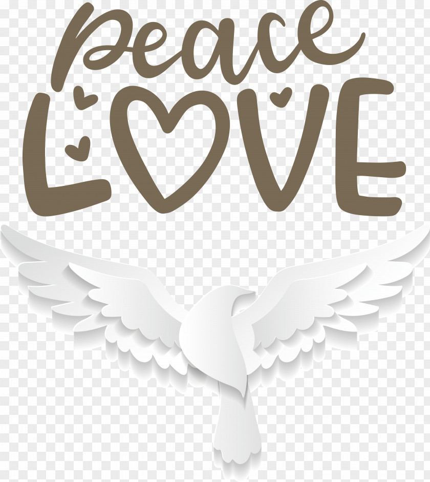 Birds Logo Heart Text Beak PNG