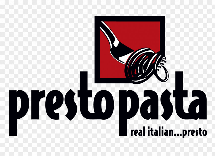 Design Presto Pasta Logo Italian Cuisine Brand PNG