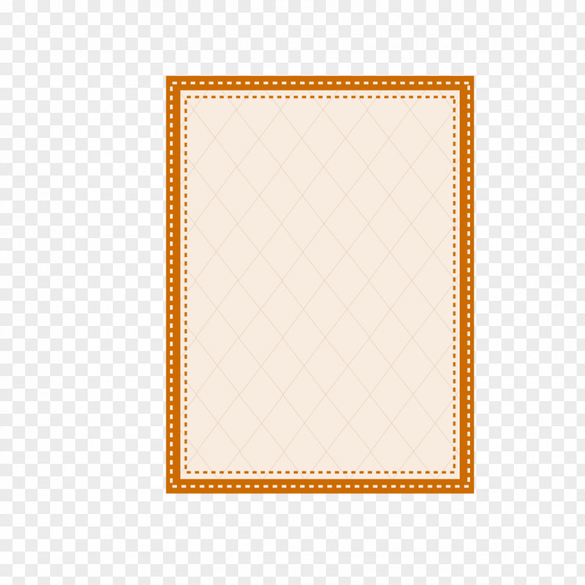 Line Border Paper Placemat Yellow Area Pattern PNG