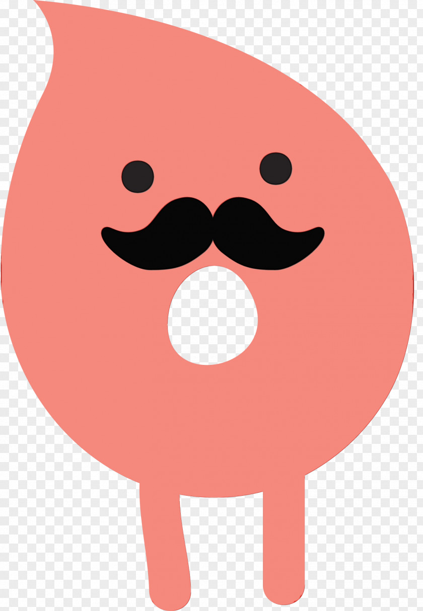 Moustache Mouth Cartoon PNG