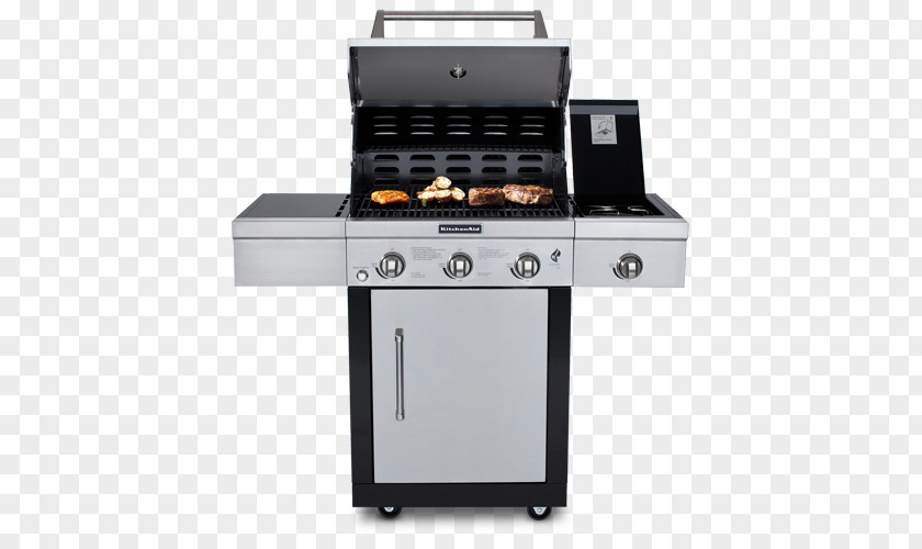 Outdoor Grill Barbecue KitchenAid 720-0787D 3-Burner Cooking Ranges 2-Burner Propane Gas 720-0891 PNG