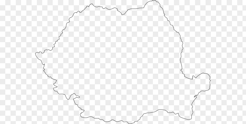 Romania White Line Art Point Angle Font PNG