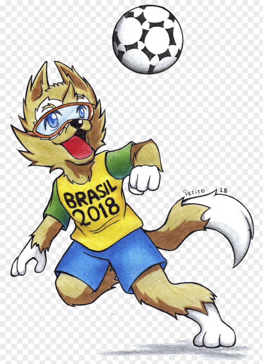 Russia 2018 World Cup 2014 FIFA Brazil Mascot PNG