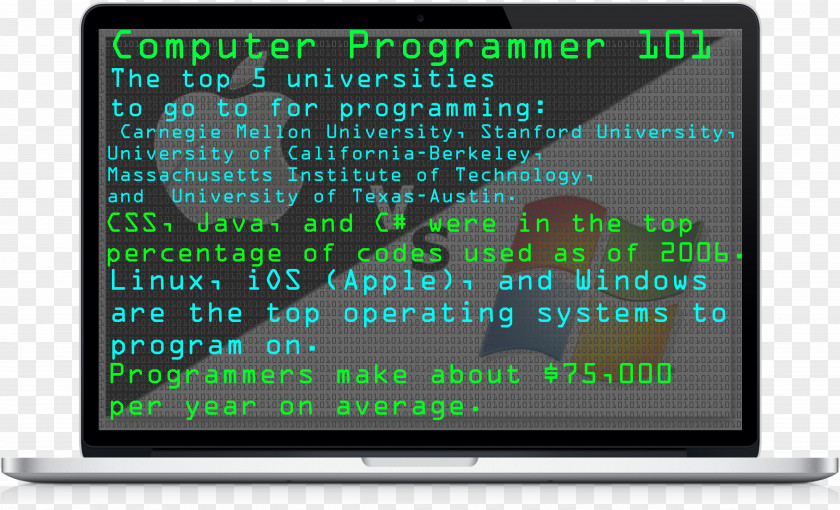 Computer Display Advertising Terminal Font PNG