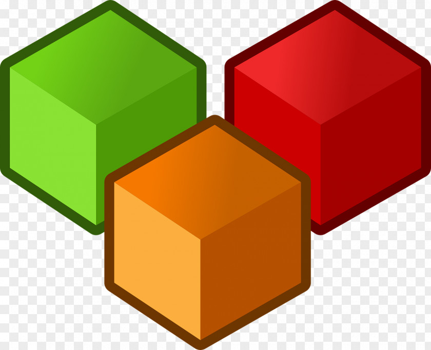 Cube Square Clip Art PNG