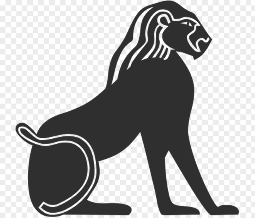 Lion Ancient Egypt Egyptian Hieroglyphs PNG