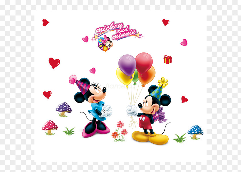 минни маус Mickey Mouse Minnie Wall Decal Sticker Decorative Arts PNG