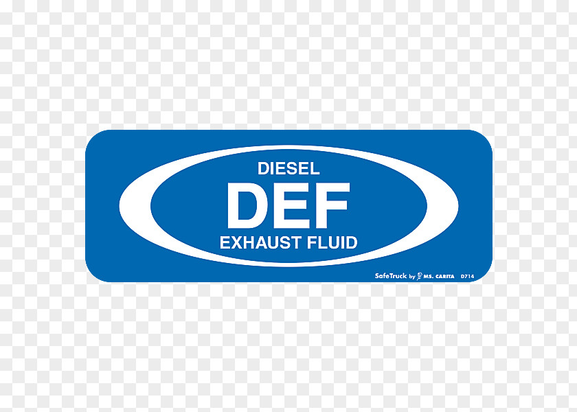 Car Diesel Exhaust Fluid Sticker Decal PNG