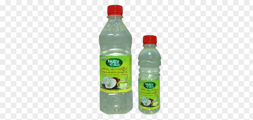 Coconut Oil Plastic Bottle Liquid Water PNG