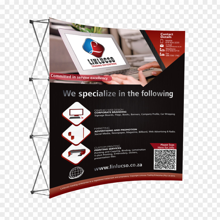 Corporate Roll Up Brand Web Banner Service Advertising PNG