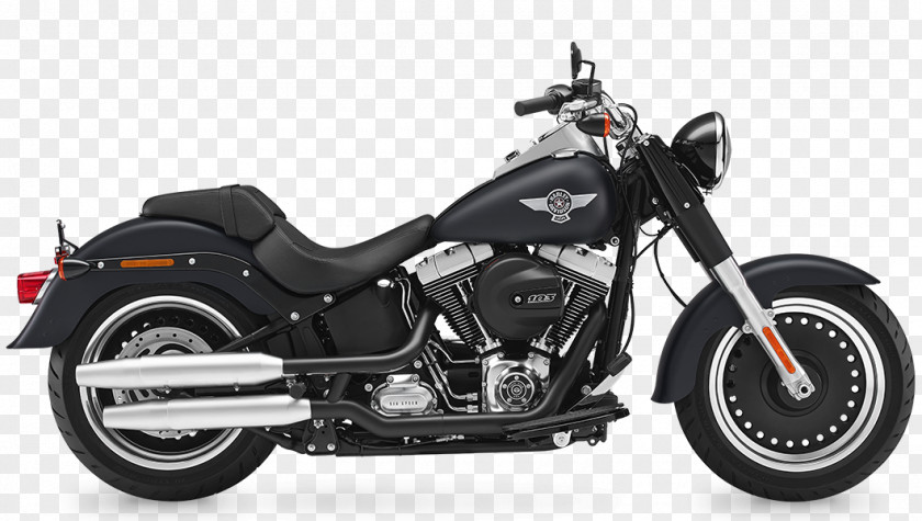Motorcycle Harley-Davidson FLSTF Fat Boy Softail Street Glide PNG