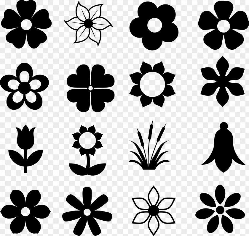 Silhouette Flower Stock Photography Drawing PNG photography Drawing, pattern clipart PNG