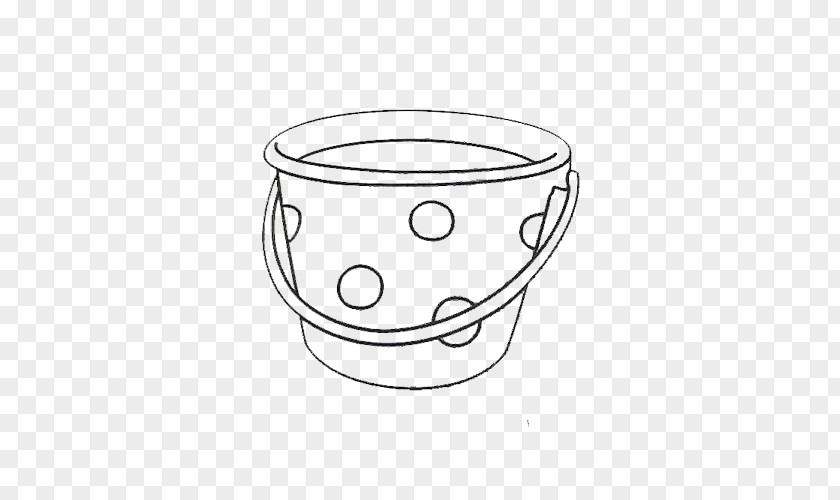 T-shaped Bucket Stroke Cartoon PNG