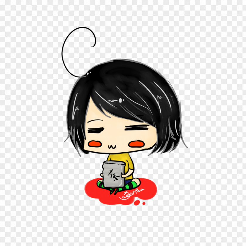 Toodles Figurine Black Hair Character Clip Art PNG