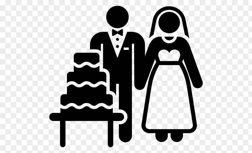 Wedding Couple Cake Marriage PNG