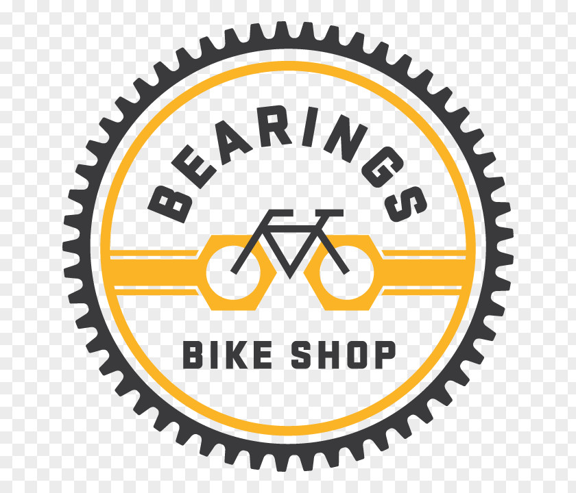 Bicycle Shop The Bearings Bike Cycling Logo PNG